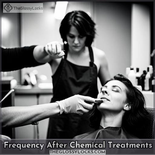 Frequency After Chemical Treatments