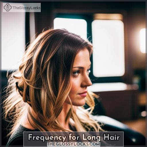 Frequency for Long Hair
