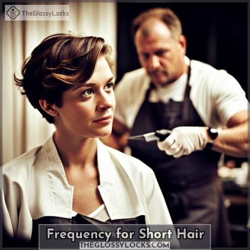 Frequency for Short Hair