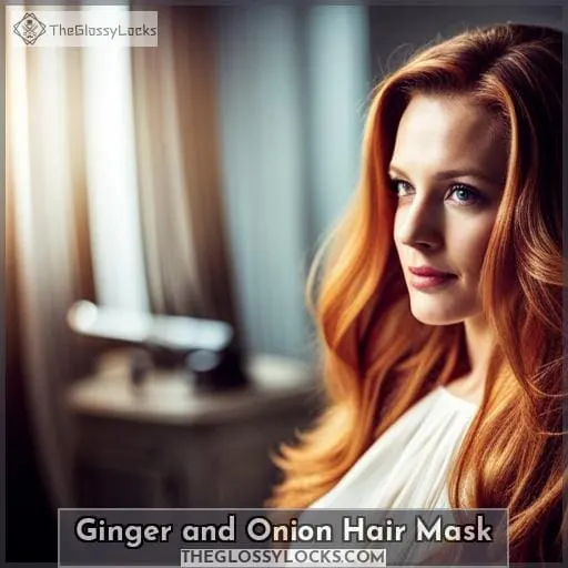 Ginger and Onion Hair Mask