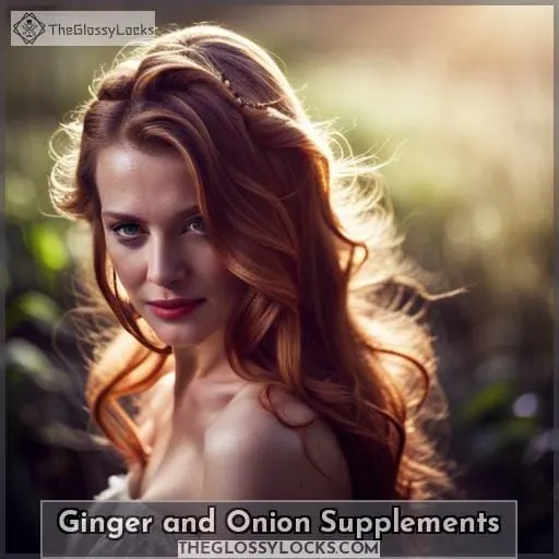 Ginger and Onion Supplements