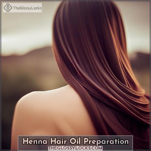 Henna Hair Oil Preparation Henna Hair Oil Preparation