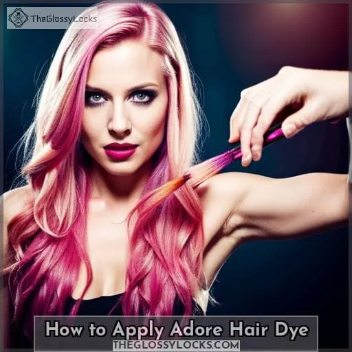 How to Apply Adore Hair Dye