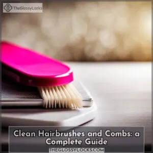how to clean hairbrushes and combs