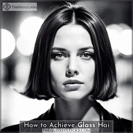 how to get glass hair
