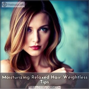how to moisturize relaxed hair without weighing it down