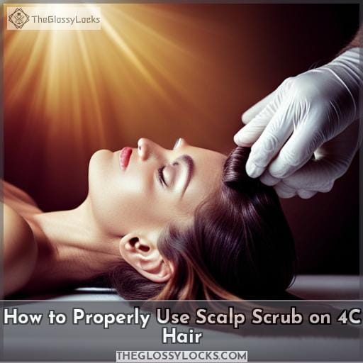 How to Properly Use Scalp Scrub on 4C Hair