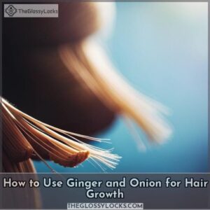 how to use ginger and onion for hair growth