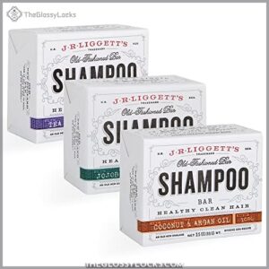 J·R·LIGGETT'S All-Natural Shampoo Bars -Tea B00KGGH0UQ