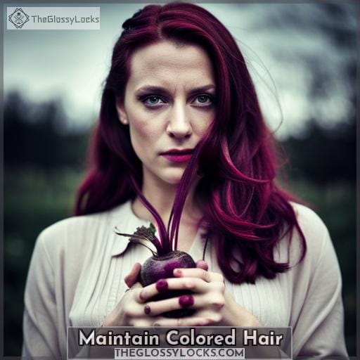 Maintain Colored Hair Maintain Colored Hair