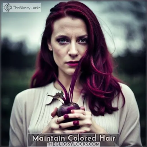 Maintain Colored Hair