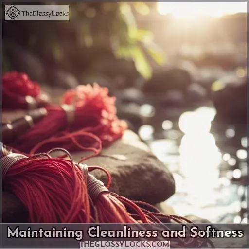Maintaining Cleanliness and Softness
