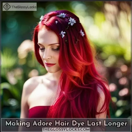Making Adore Hair Dye Last Longer