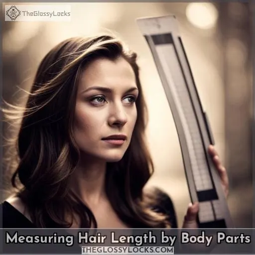 Measuring Hair Length by Body Parts
