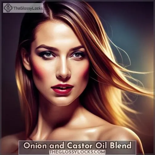 Onion and Castor Oil Blend