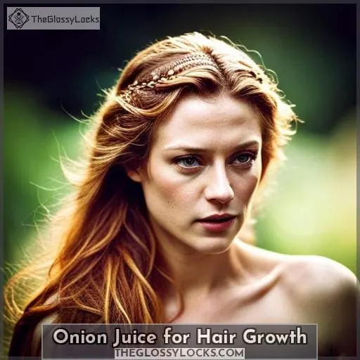 Onion Juice for Hair Growth
