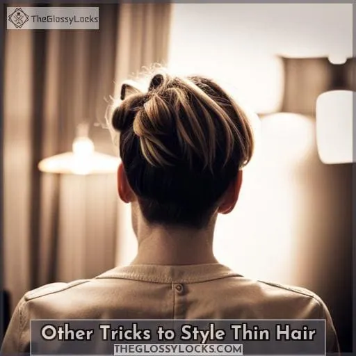 Other Tricks to Style Thin Hair