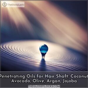 penetrating oils for hair shaft