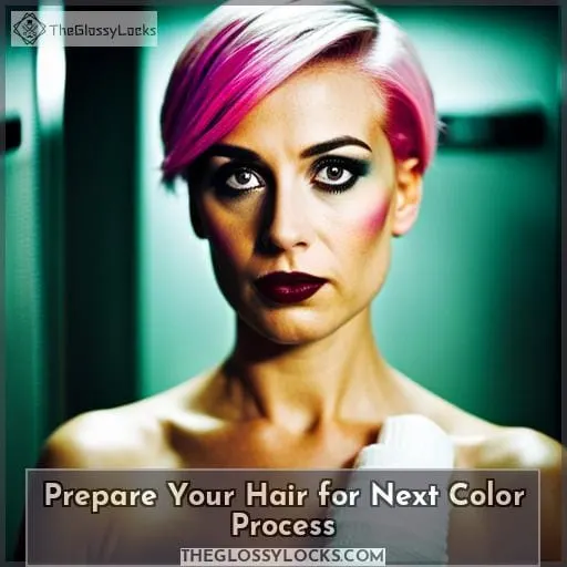 Prepare Your Hair for Next Color Process
