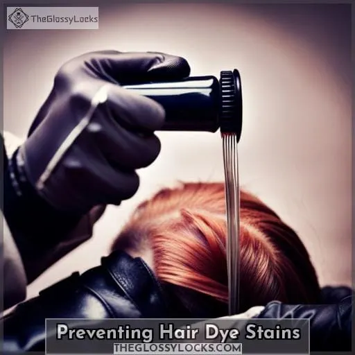 Preventing Hair Dye Stains