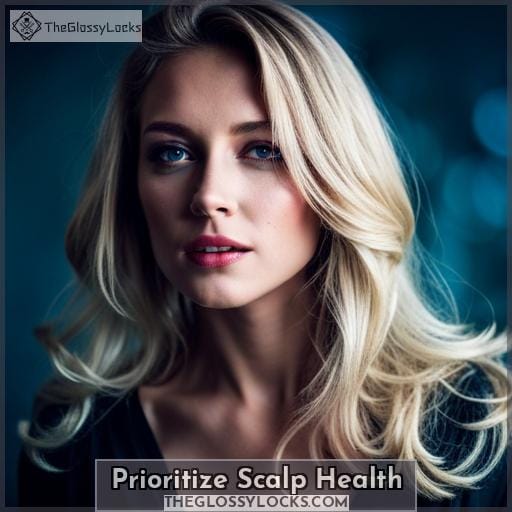 Prioritize Scalp Health