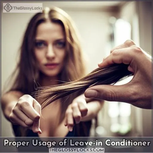 Proper Usage of Leave-in Conditioner