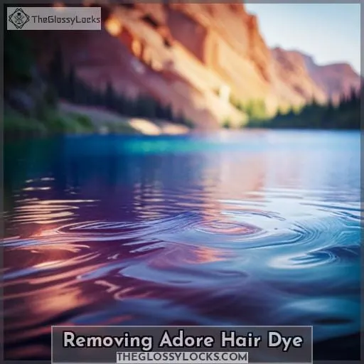 Removing Adore Hair Dye