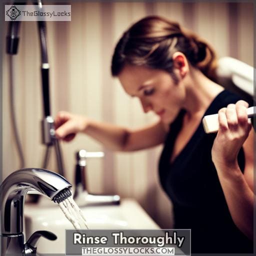 Rinse Thoroughly Rinse Thoroughly
