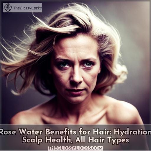 Rose Water Benefits for Hair Hydration, Scalp Health, All Hair Types