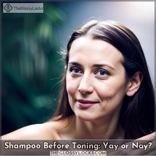Shampoo Before Toning: Yay or Nay Shampoo Before Toning: Yay or Nay