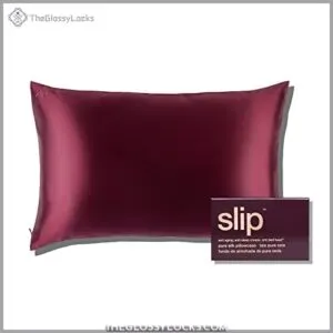Slip Silk Queen Pillowcase, Plum