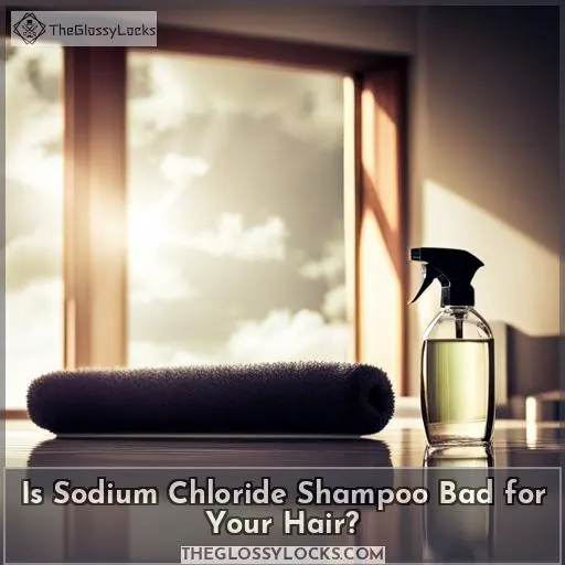sodium chloride shampoo