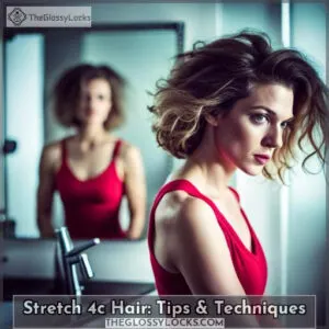 stretch 4c hair