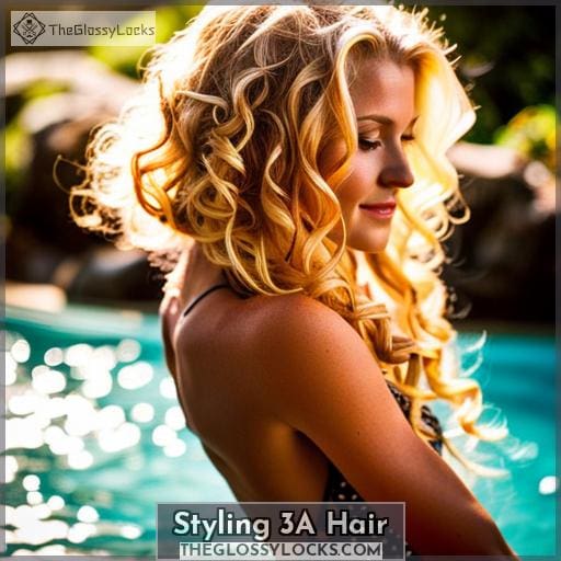 Styling 3A Hair