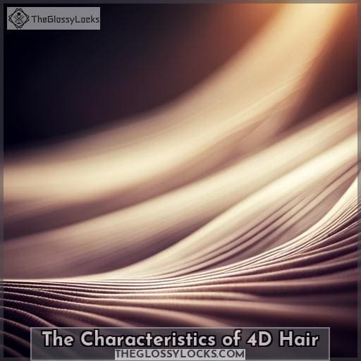 The Characteristics of 4D Hair