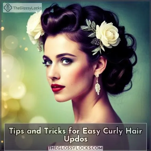 Tips and Tricks for Easy Curly Hair Updos
