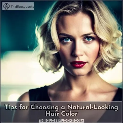 Tips for Choosing a Natural-Looking Hair Color