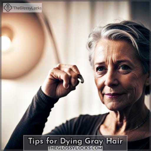 Tips for Dying Gray Hair