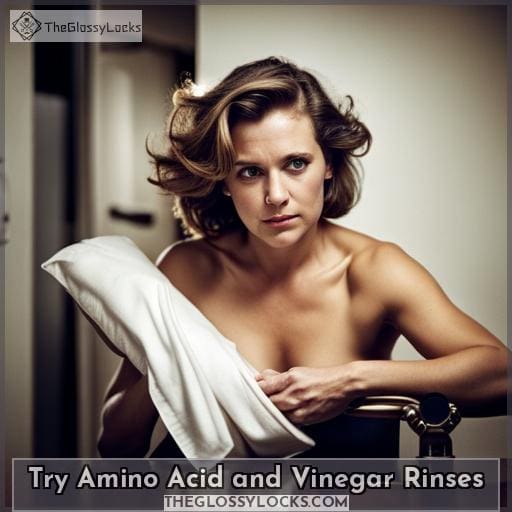 Try Amino Acid and Vinegar Rinses