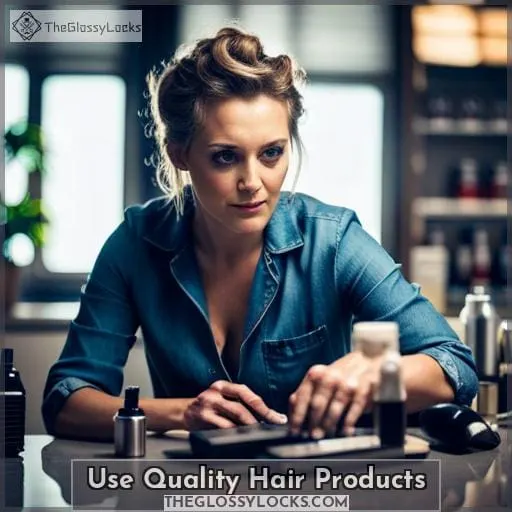 Use Quality Hair Products