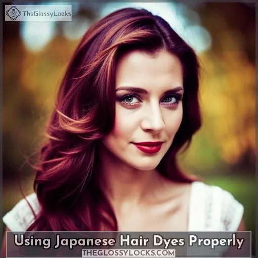 Using Japanese Hair Dyes Properly