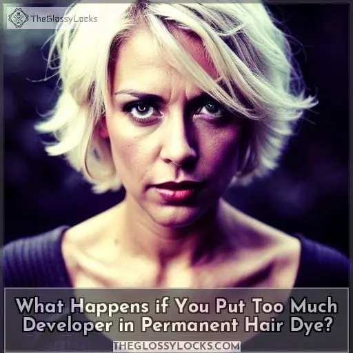 What Happens if You Put Too Much Developer in Permanent Hair Dye