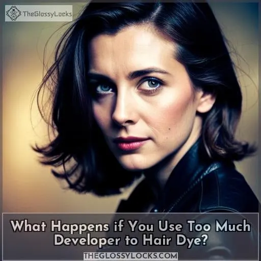 What Happens if You Use Too Much Developer to Hair Dye