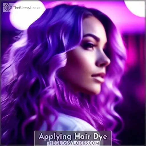 Applying Hair Dye
