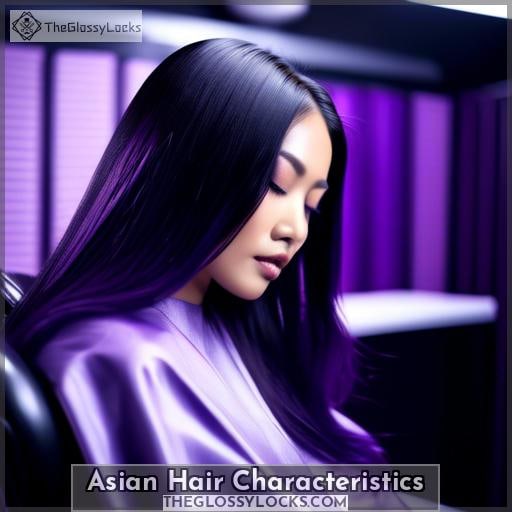 Asian Hair Characteristics