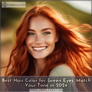 best hair color for green eyes