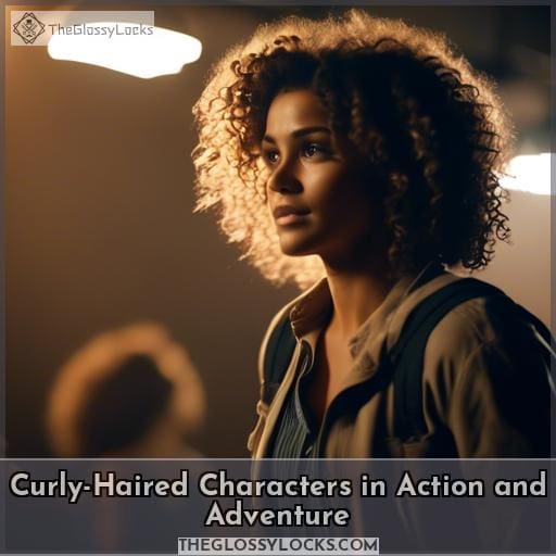 Curly-Haired Characters in Action and Adventure