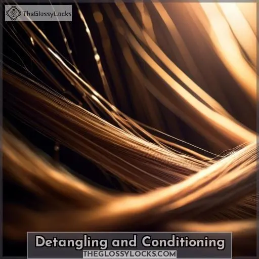 Detangling and Conditioning