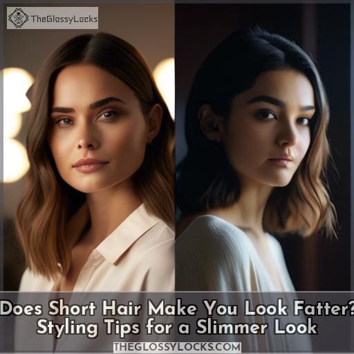 Does Short Hair Make You Look Fatter Styling Tips For A Slimmer Look 