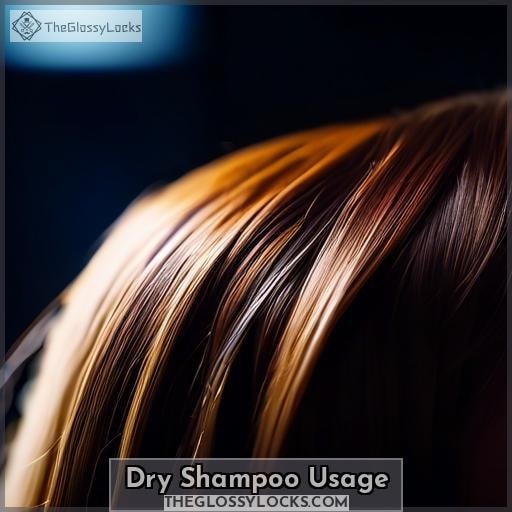 Dry Shampoo Usage